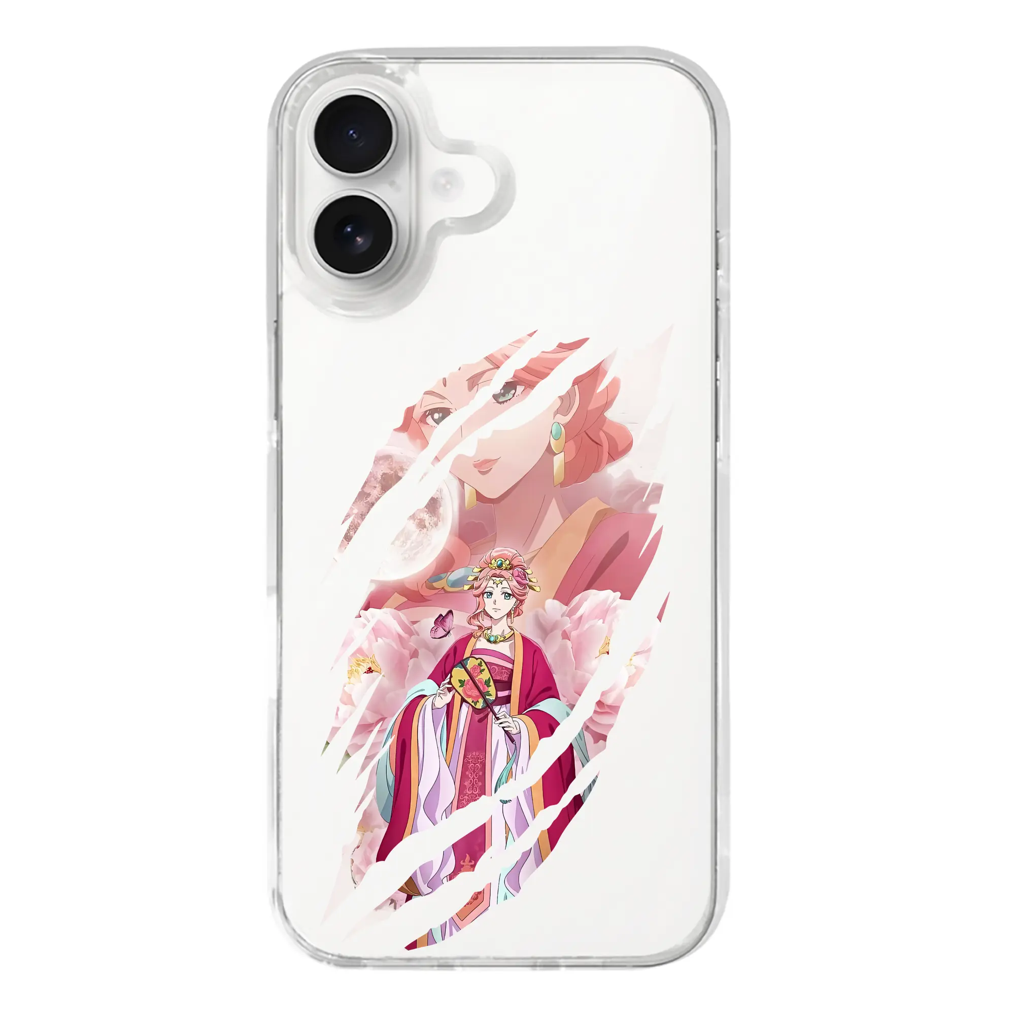 薬屋のひとりごと グッズ,玉葉妃 - iPhone 17シリーズ 透明スマホケース – 薄型・耐衝撃・精密フィット保護カバー